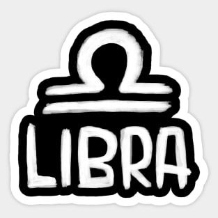 Libra Zodiac Sign for Libra Sticker